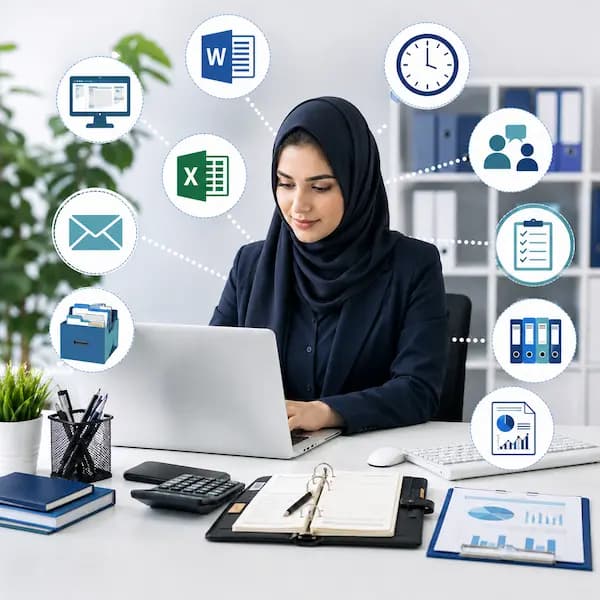 مهارت‌های لازم برای کار اداری؛ از  ICDL تا ارتباطات